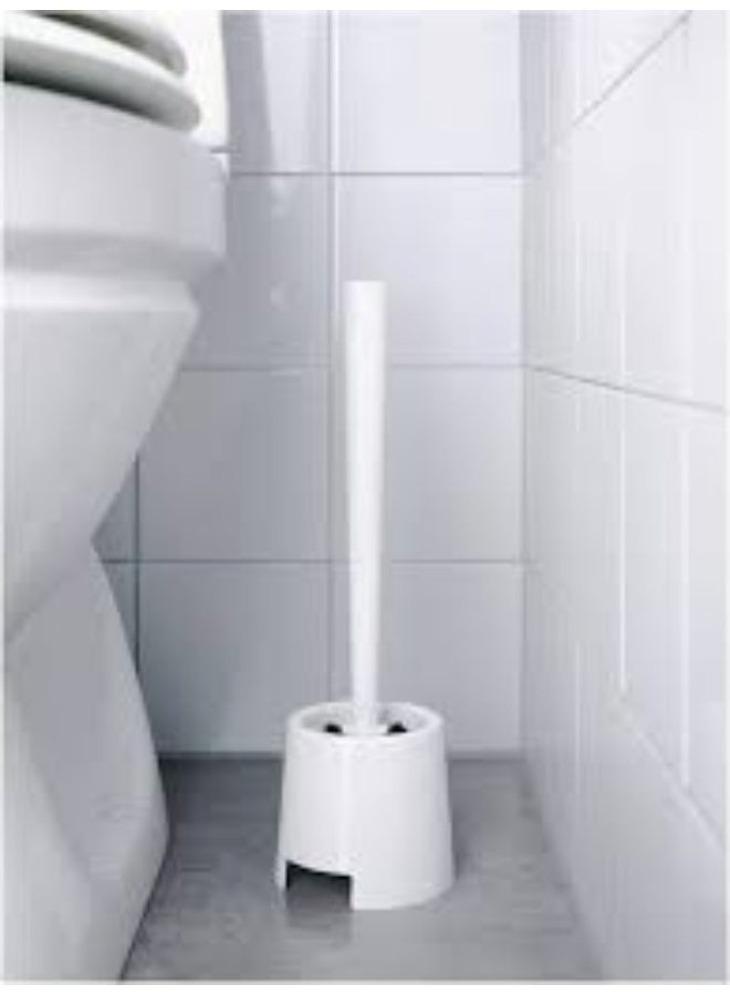 IKEA (IKEA) بولمن فرشاة/حامل المرحاض، أبيض - Image 1